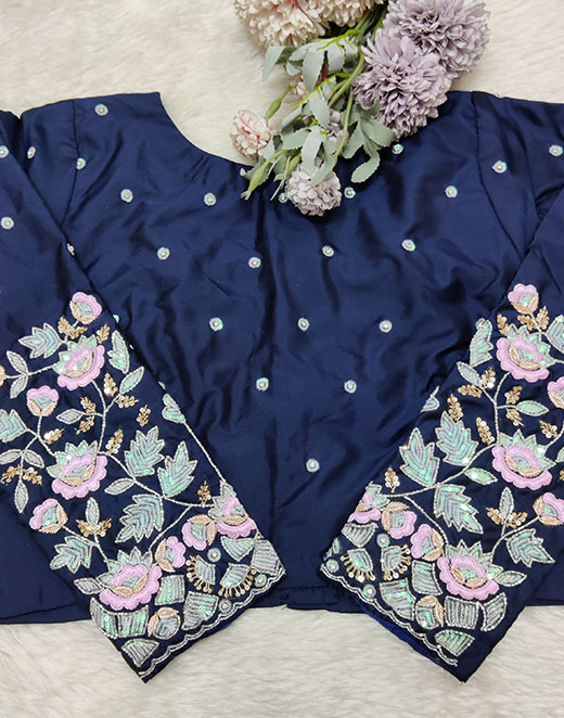 Blue Blouse – Areebah's Matjar